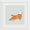 "Origami Cats Stretching Orange Cat", Benitta