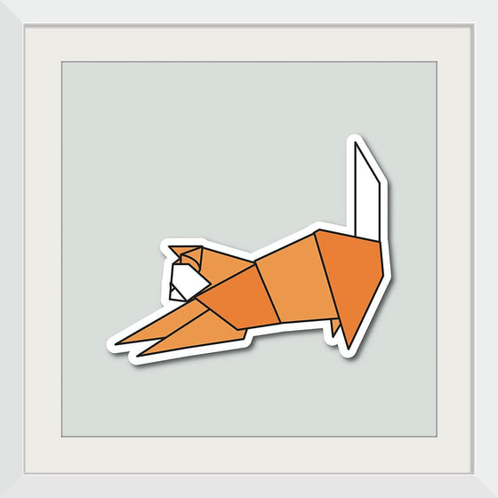 "Origami Cats Stretching Orange Cat", Benitta