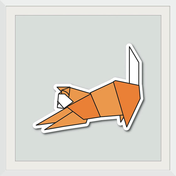 "Origami Cats Stretching Orange Cat", Benitta