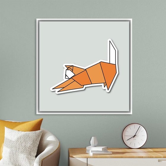 "Origami Cats Stretching Orange Cat", Benitta