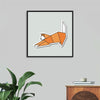 "Origami Cats Stretching Orange Cat", Benitta