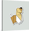 "Origami Dogs Basset Hound", Benitta