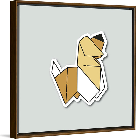 "Origami Dogs Basset Hound", Benitta