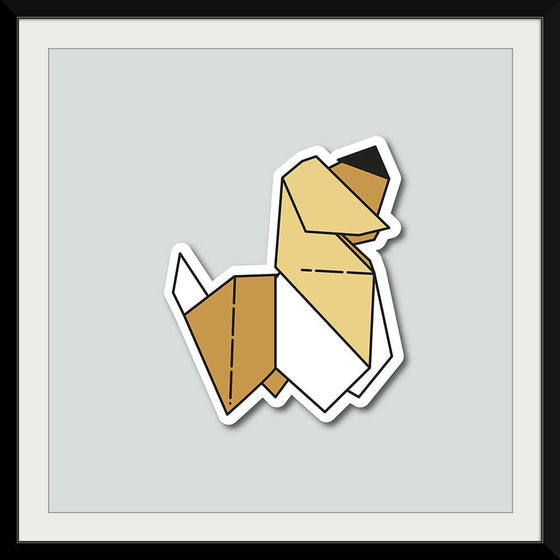 "Origami Dogs Basset Hound", Benitta