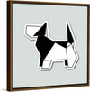 "Origami Dogs Black And White Terrier ", Benitta