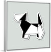 "Origami Dogs Black And White Terrier ", Benitta