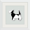 "Origami Dogs Black And White Terrier ", Benitta