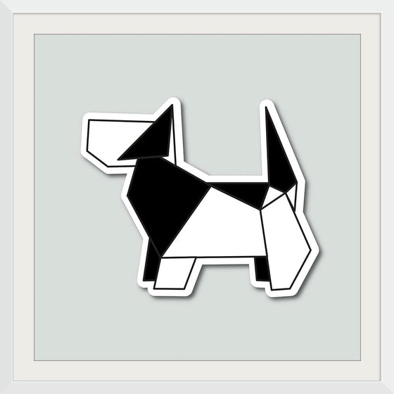 "Origami Dogs Black And White Terrier ", Benitta