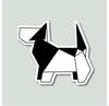 "Origami Dogs Black And White Terrier ", Benitta