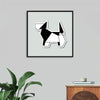 "Origami Dogs Black And White Terrier ", Benitta