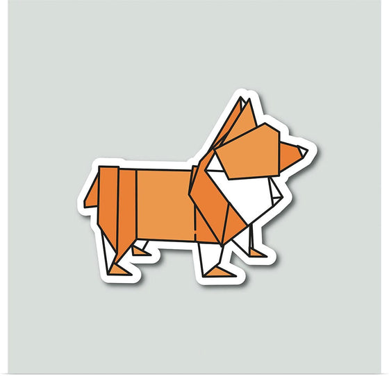 "Origami Dogs Corgi", Benitta