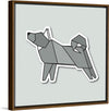 "Origami Dogs Norwegian Elkhound", Benitta