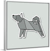 "Origami Dogs Norwegian Elkhound", Benitta