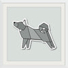 "Origami Dogs Norwegian Elkhound", Benitta