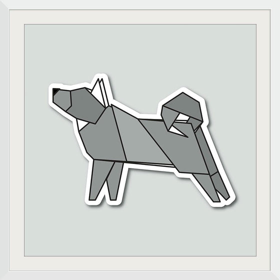 "Origami Dogs Norwegian Elkhound", Benitta