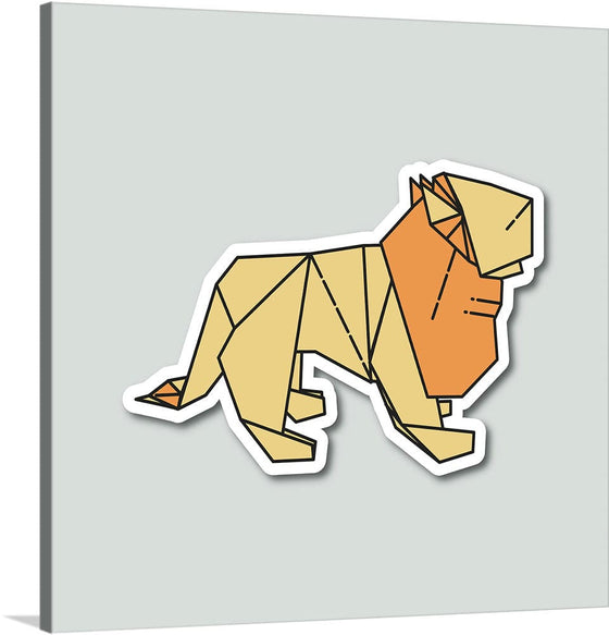 "Origami Zoo Lion", Benitta