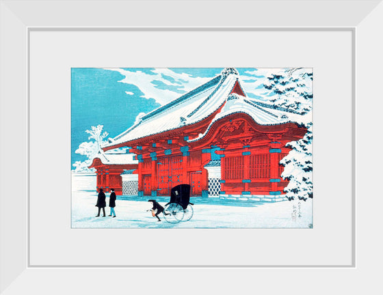 "The Red Gate of Hongo in Snow", Hiroaki Takahashi